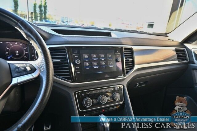 2022 Volkswagen Atlas SEL Premium R-Line / AWD / Heated & Cooled Leather Seats / Heated Steering Wheel / Sunroof / NAV / Adaptive Cruise / Lane Depart & Blind Spot Alert / Rear Captain Chairs / 3rd Row / Seats 6 / Luggage Rack / Tow Pkg Anchorage AK