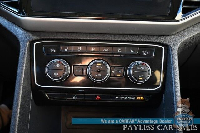 2022 Volkswagen Atlas SEL Premium R-Line / AWD / Heated & Cooled Leather Seats / Heated Steering Wheel / Sunroof / NAV / Adaptive Cruise / Lane Depart & Blind Spot Alert / Rear Captain Chairs / 3rd Row / Seats 6 / Luggage Rack / Tow Pkg Anchorage AK