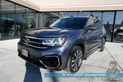 2022_Volkswagen_Atlas_SEL Premium R-Line / AWD / Heated & Cooled Leather Seats / Heated Steering Wheel / Sunroof / NAV / Adaptive Cruise / Lane Depart & Blind Spot Alert / Rear Captain Chairs / 3rd Row / Seats 6 / Luggage Rack / Tow Pkg_ Anchorage AK