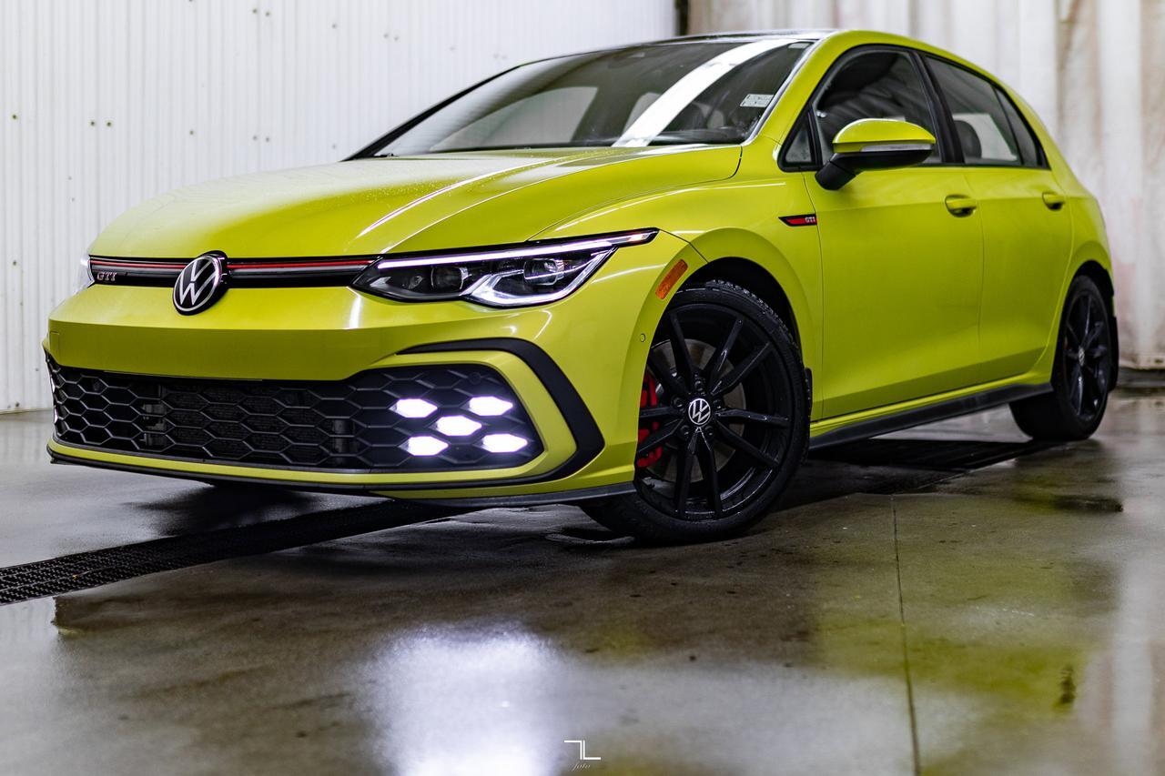 2022 Volkswagen Golf GTI Performance Leather Roof Nav BCam Red Deer AB