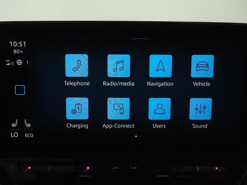 2022 Volkswagen ID.4 Pro S *PANORAMA GLASS ROOF, NAVIGATION, DIGITAL COCKPIT, SAFETY ALERTS, ADAPTIVE CRUISE, BACKUP-CAMERA, HEATED SEATS/STEERING, POWER LIFTGATE, WIRELESS CHARGING, ANDROID & APPLE Round Rock TX