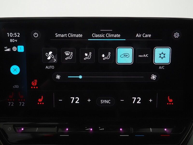 2022 Volkswagen ID.4 Pro S *PANORAMA GLASS ROOF, NAVIGATION, DIGITAL COCKPIT, SAFETY ALERTS, ADAPTIVE CRUISE, BACKUP-CAMERA, HEATED SEATS/STEERING, POWER LIFTGATE, WIRELESS CHARGING, ANDROID & APPLE Round Rock TX