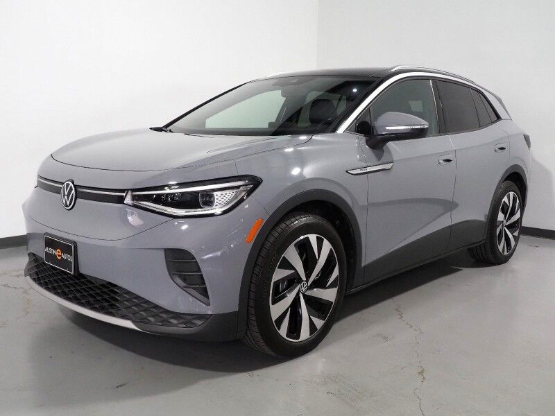 2022 Volkswagen ID.4 Pro S *PANORAMA GLASS ROOF, NAVIGATION, DIGITAL COCKPIT, SAFETY ALERTS, ADAPTIVE CRUISE, BACKUP-CAMERA, HEATED SEATS/STEERING, POWER LIFTGATE, WIRELESS CHARGING, ANDROID & APPLE Round Rock TX