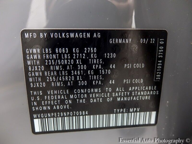 2022 Volkswagen ID.4 Pro S PRICE INCLUDES $4000 IRS TAX CREDIT!! YOU MUST QUALIFY! Willowbrook IL