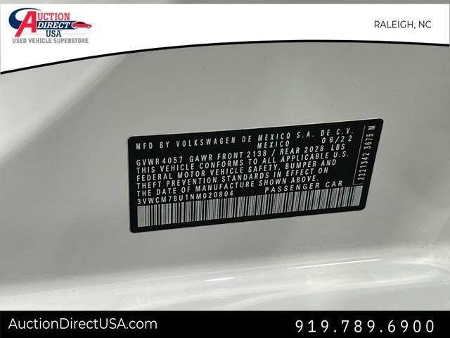 2022 Volkswagen Jetta 1.5T S Raleigh NC