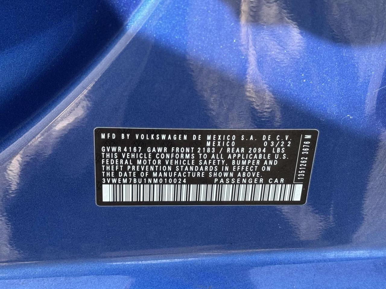 2022 Volkswagen Jetta 1.5T SE Alexandria VA