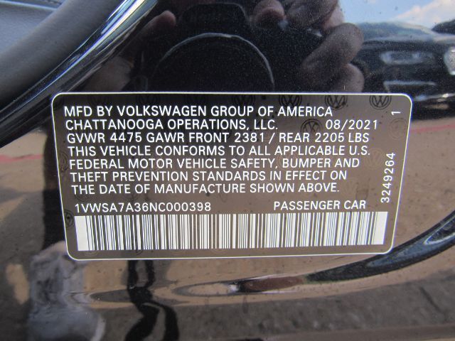 2022 Volkswagen Passat 2.0T SE Plano TX