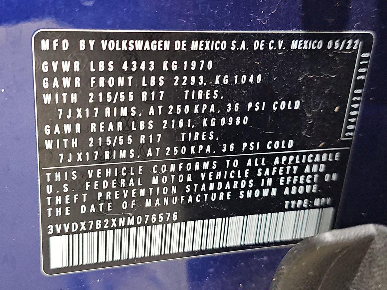 2022 Volkswagen Taos 1.5T S Stafford VA