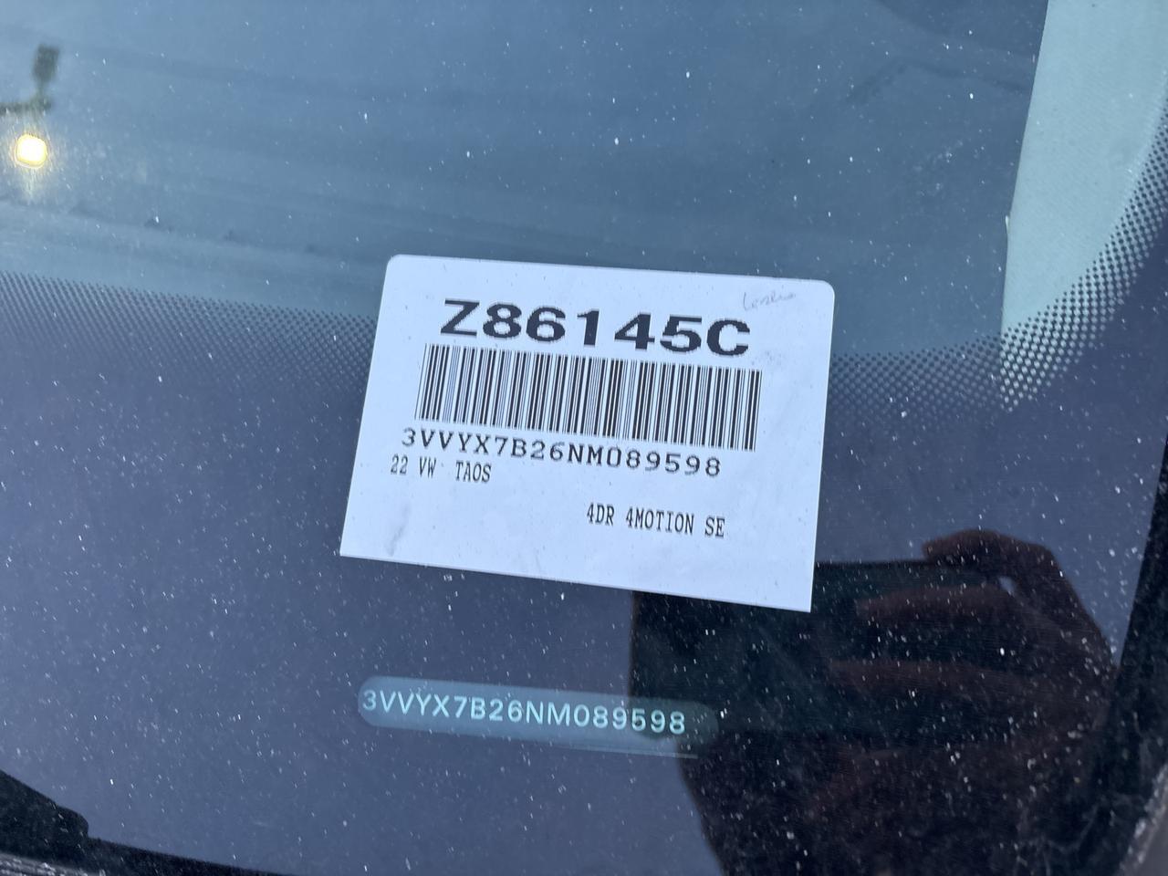 2022 Volkswagen Taos 1.5T SE Hagerstown MD