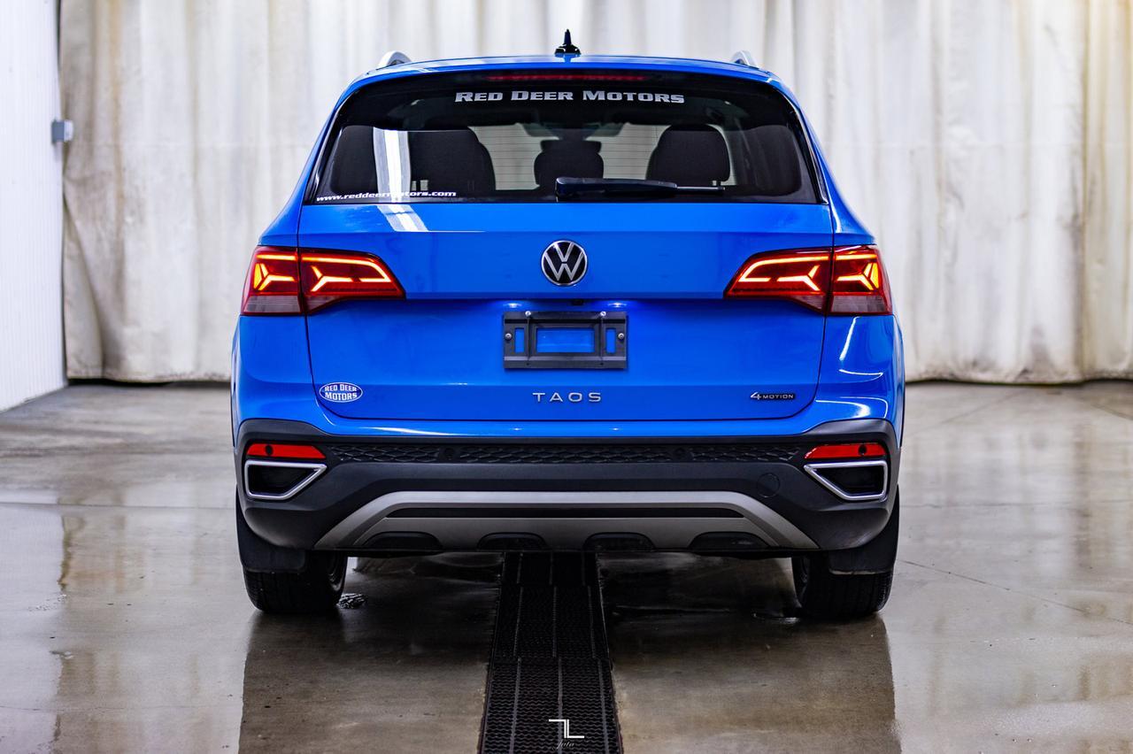2022 Volkswagen Taos 4Motion Highline Leather Roof Nav Red Deer AB