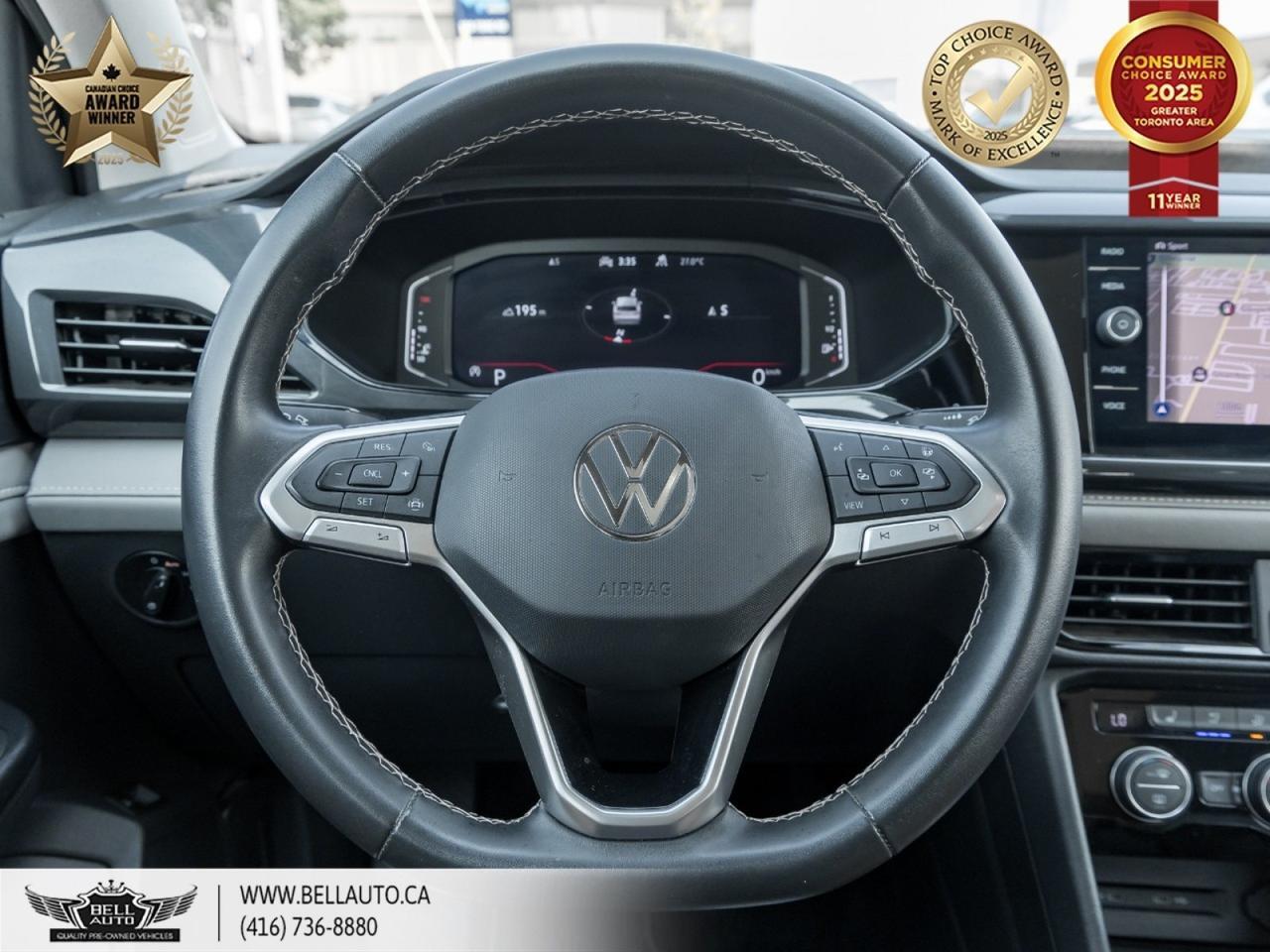 2022 Volkswagen Taos Highline | 19"MAGNUMWHEELS | PANOROOF | BEATSPREMIUM | DRIVERASSISTANCE | BACKUPCAM | NAVI Toronto ON