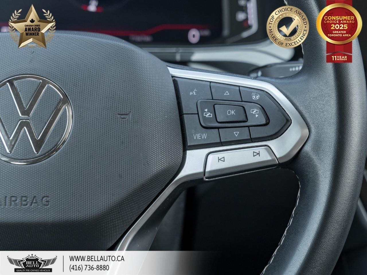2022 Volkswagen Taos Highline | 19"MAGNUMWHEELS | PANOROOF | BEATSPREMIUM | DRIVERASSISTANCE | BACKUPCAM | NAVI Toronto ON