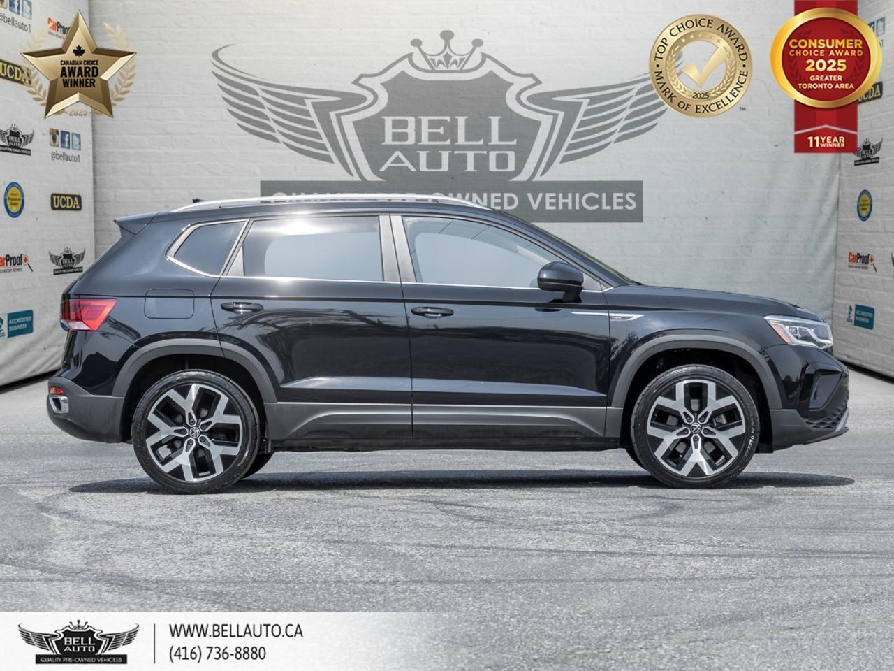 2022 Volkswagen Taos Highline | 19"MAGNUMWHEELS | PANOROOF | BEATSPREMIUM | DRIVERASSISTANCE | BACKUPCAM | NAVI Toronto ON