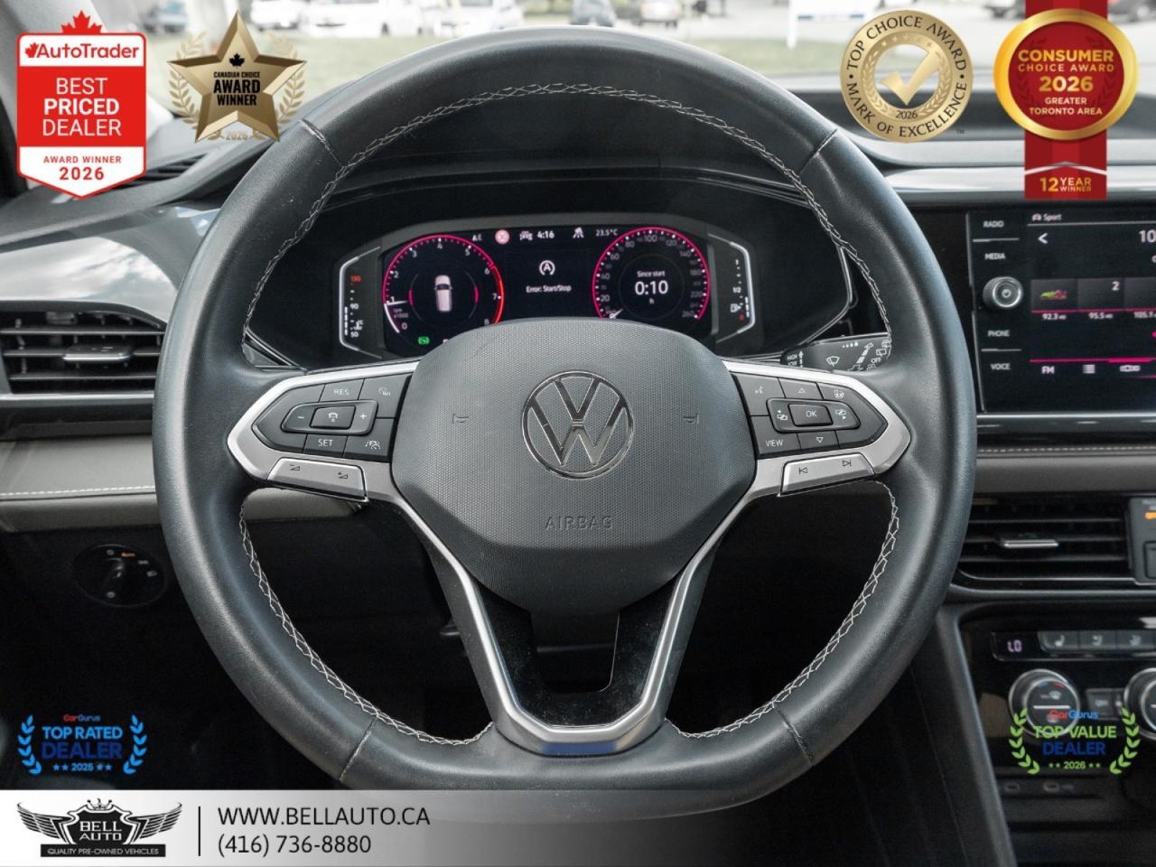 2022 Volkswagen Taos Highline | NAVI | B.CAM | PANO | LTHR PWRSEATS | SRVRCRDS Toronto ON