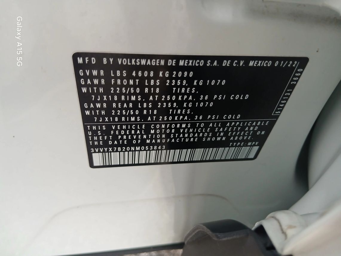 2022 Volkswagen Taos SE 4MOTION Sport Utility 4D Maitland FL