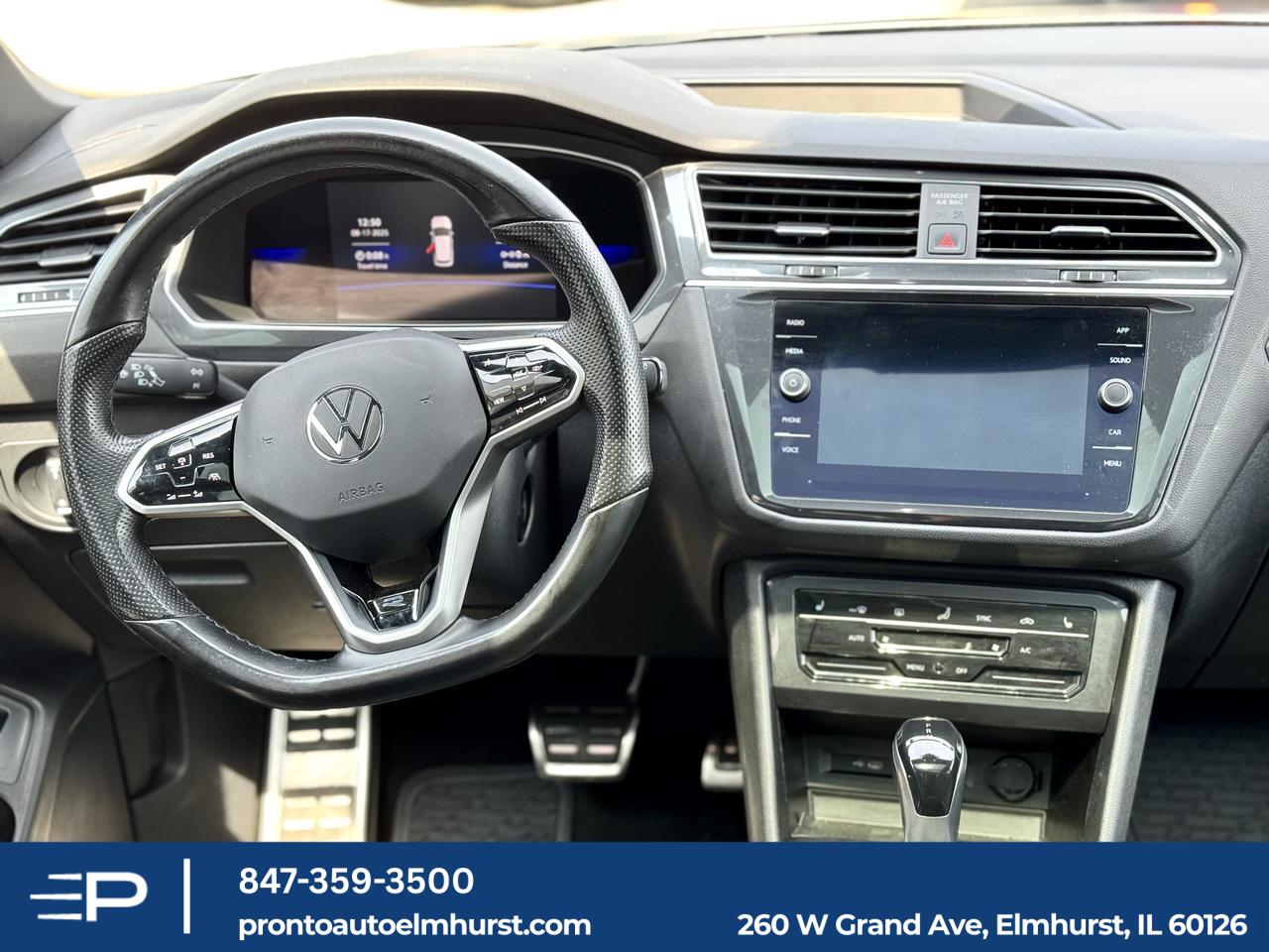2022 Volkswagen Tiguan 2.0T SE R-Line Black Elmhurst IL