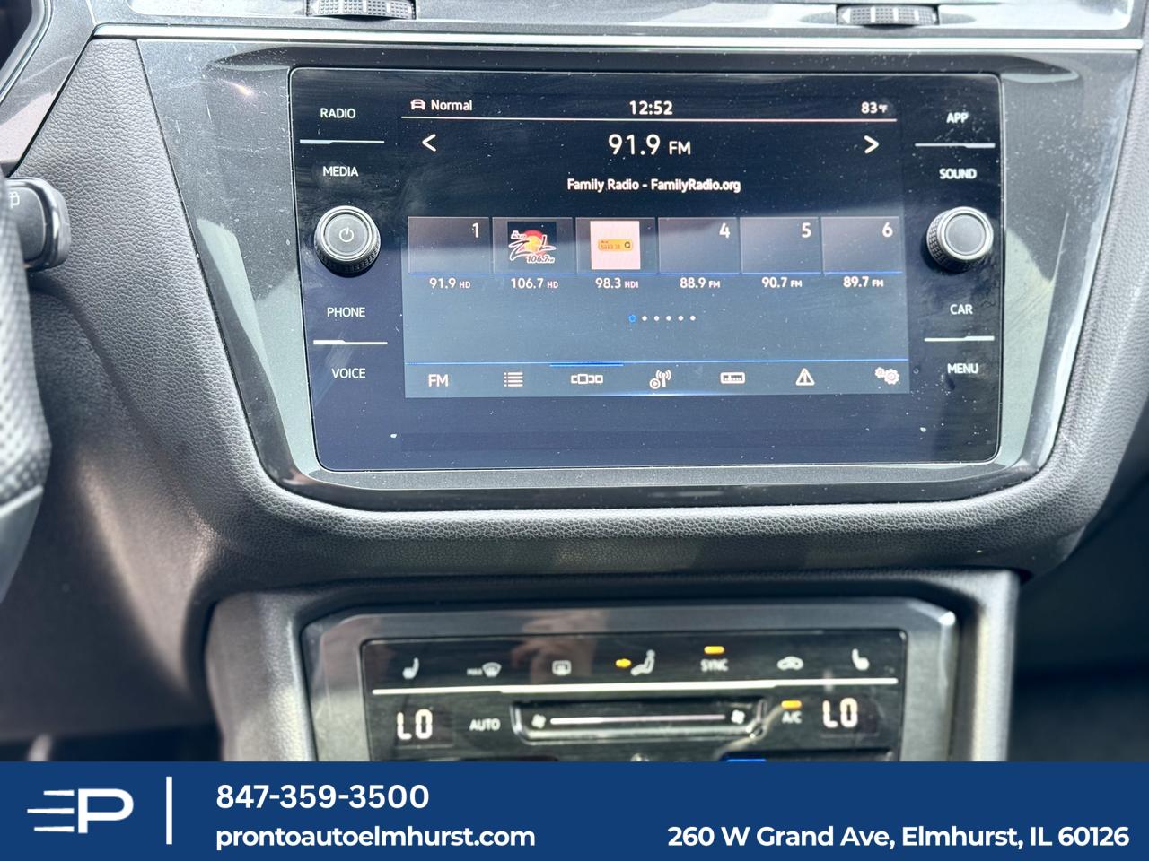 2022 Volkswagen Tiguan 2.0T SE R-Line Black Elmhurst IL