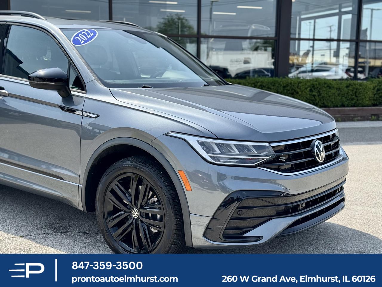 2022 Volkswagen Tiguan 2.0T SE R-Line Black Elmhurst IL