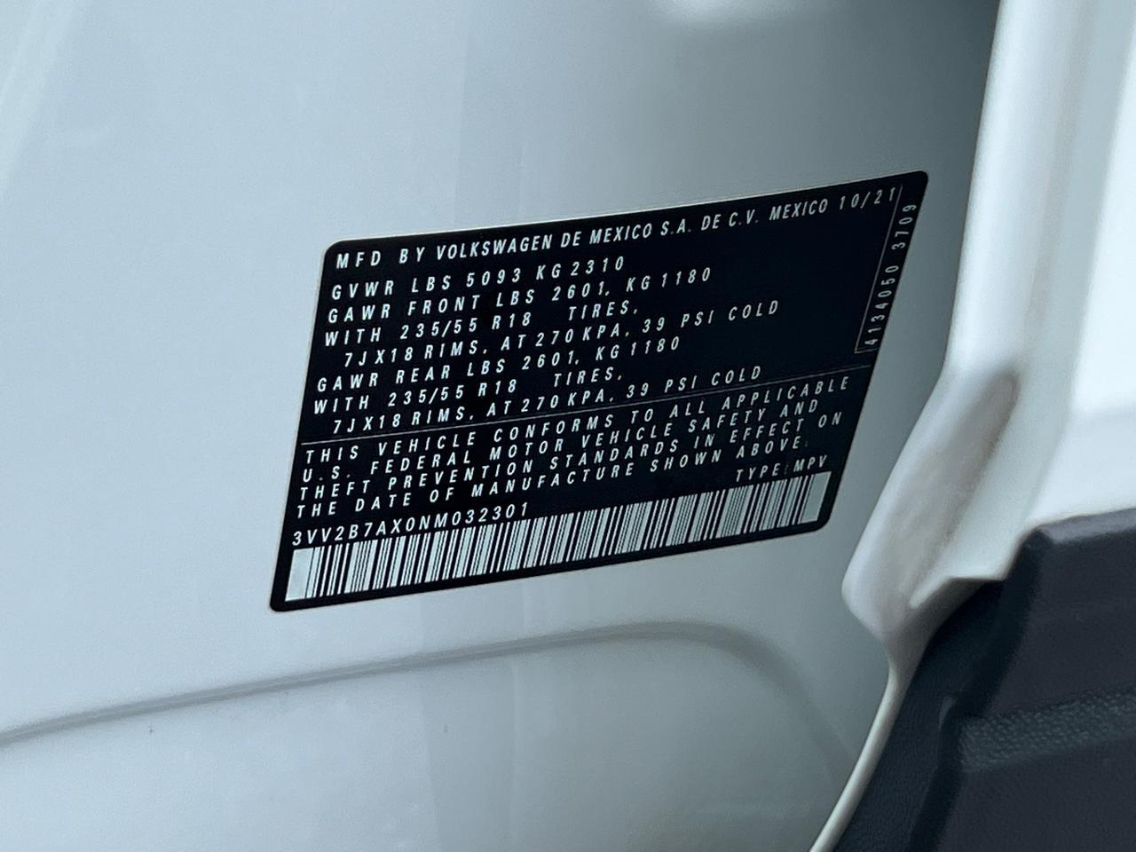 2022 Volkswagen Tiguan 2.0T SE Hagerstown MD