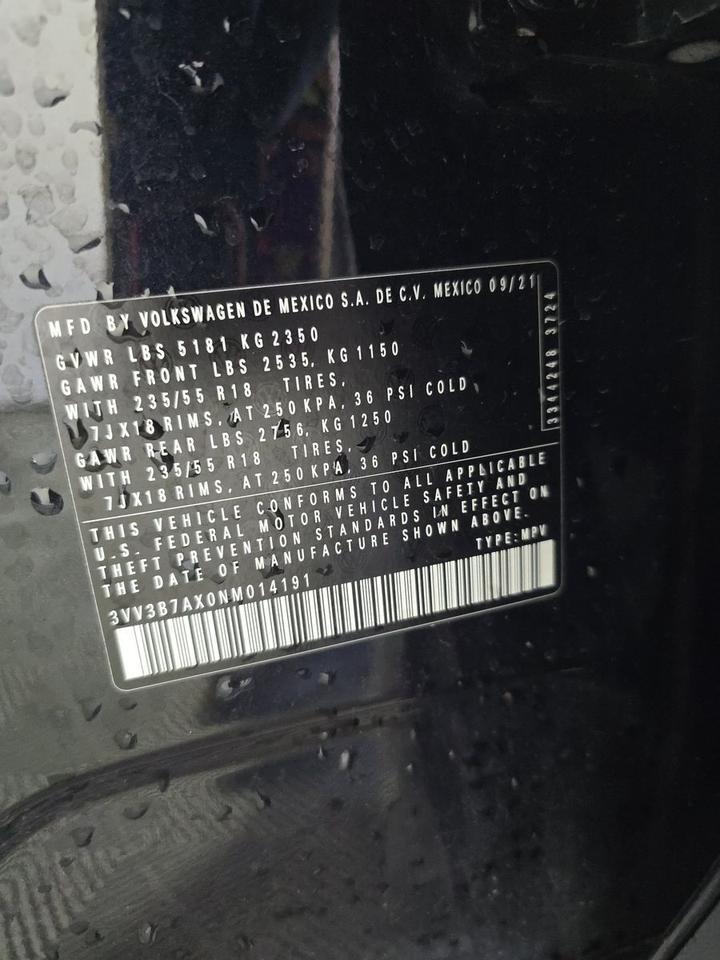 2022 Volkswagen Tiguan 2.0T SE Stafford VA