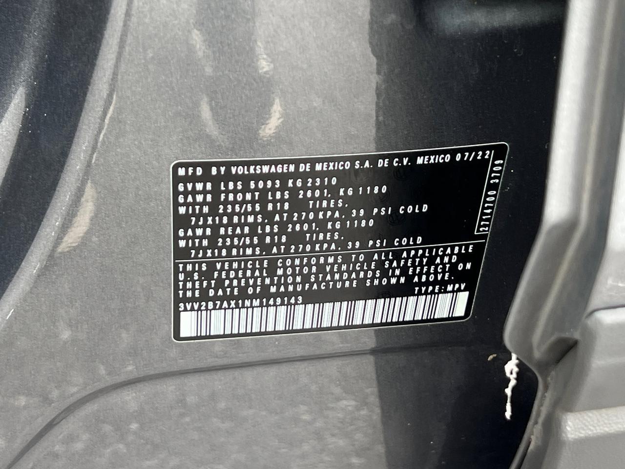 2022 Volkswagen Tiguan 2.0T SE Alexandria VA