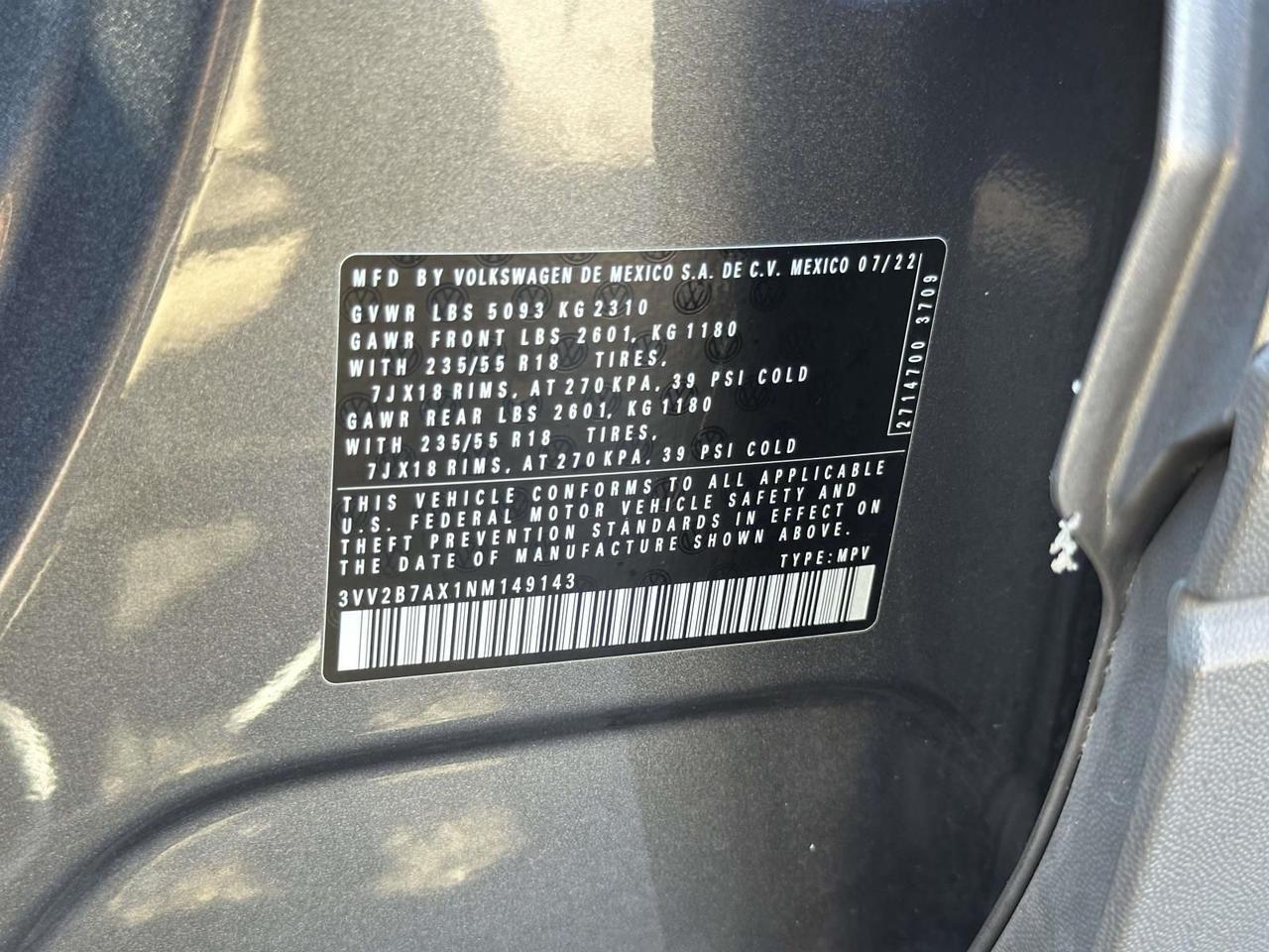 2022 Volkswagen Tiguan 2.0T SE Alexandria VA