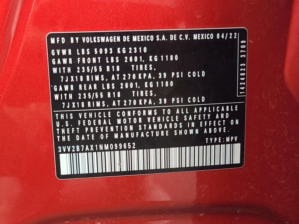 2022 Volkswagen Tiguan 2.0T SE Springfield VA