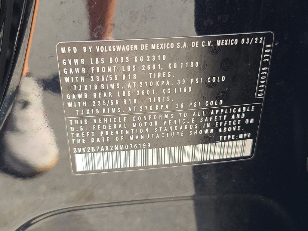 2022 Volkswagen Tiguan 2.0T SE Springfield VA