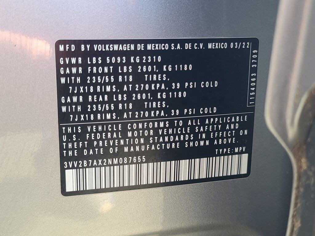 2022 Volkswagen Tiguan 2.0T SE Springfield VA