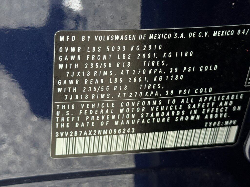 2022 Volkswagen Tiguan 2.0T SE Springfield VA