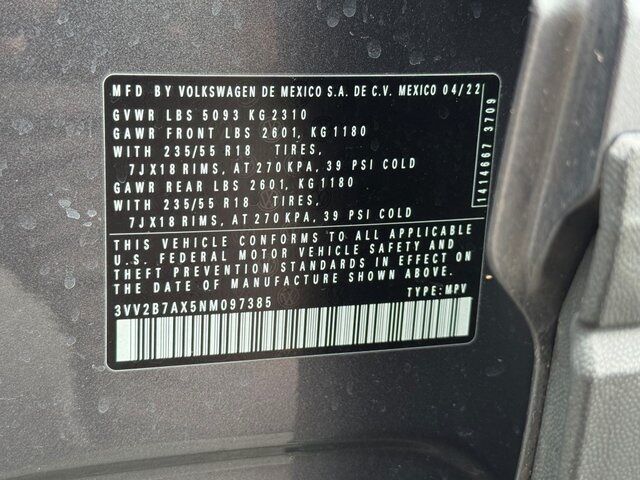 2022 Volkswagen Tiguan 2.0T SE Springfield VA