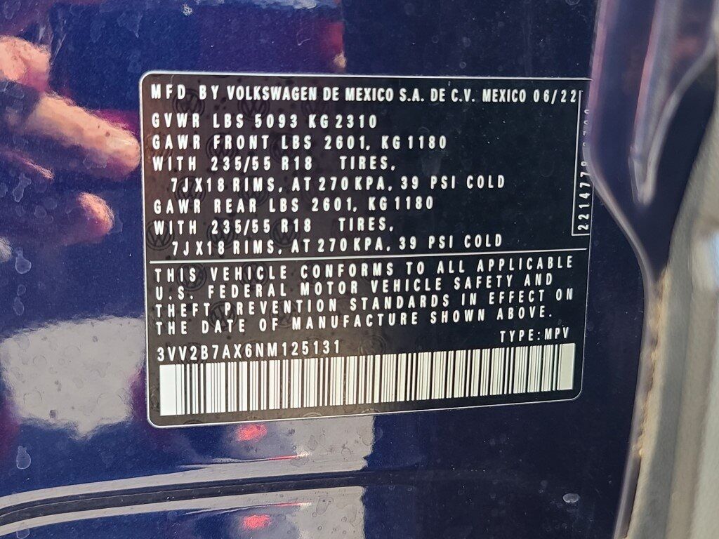 2022 Volkswagen Tiguan 2.0T SE Springfield VA