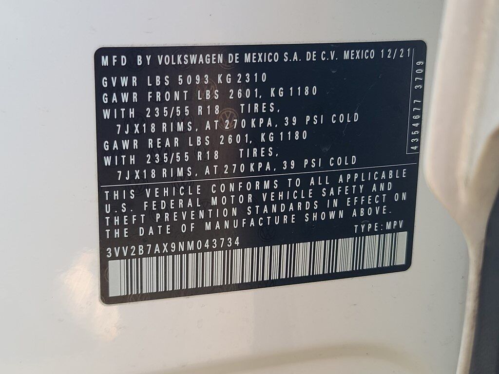 2022 Volkswagen Tiguan 2.0T SE Springfield VA