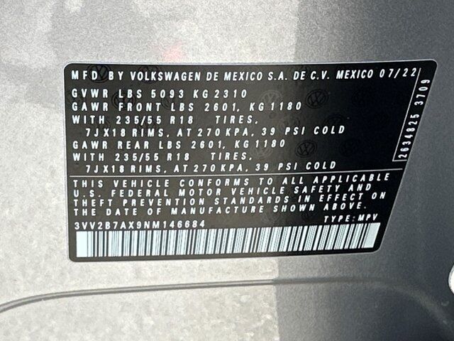 2022 Volkswagen Tiguan 2.0T SE Springfield VA