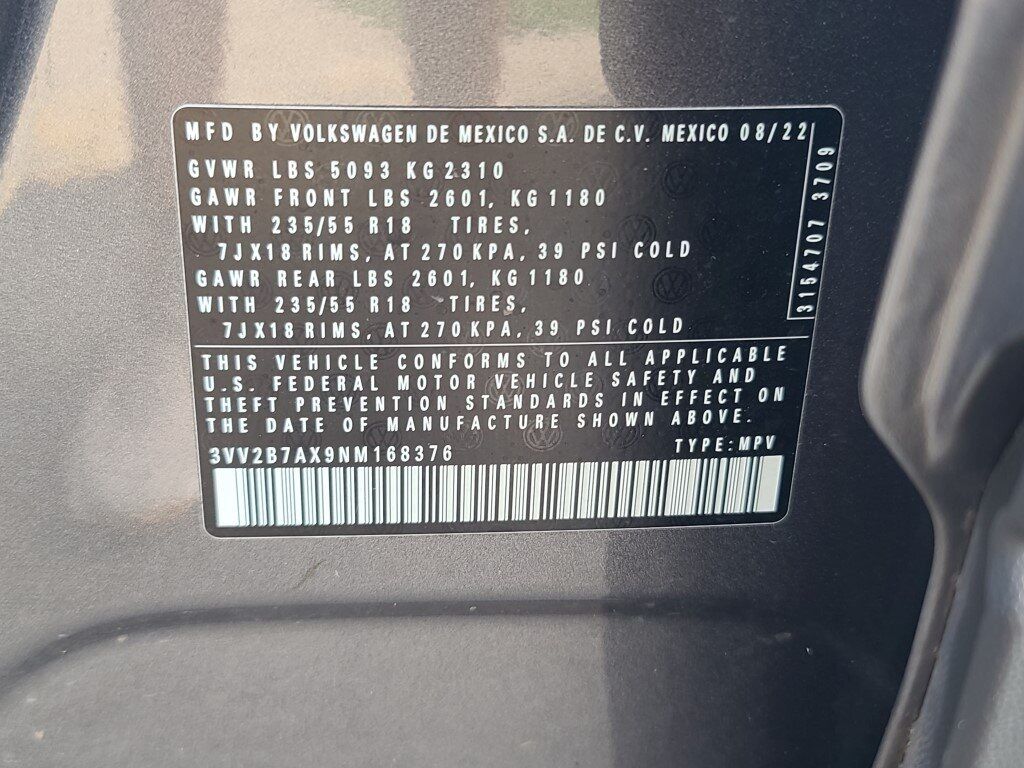 2022 Volkswagen Tiguan 2.0T SE Springfield VA