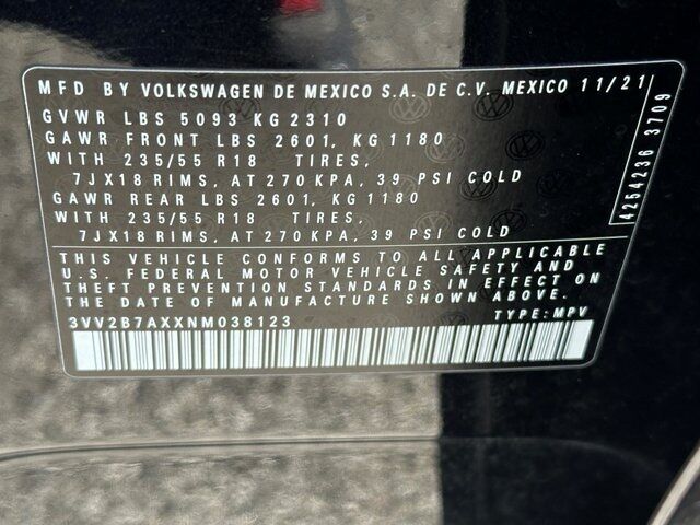 2022 Volkswagen Tiguan 2.0T SE Springfield VA