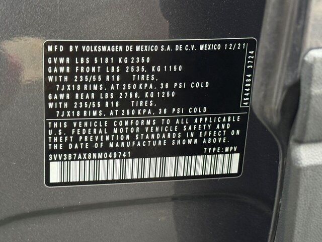 2022 Volkswagen Tiguan 2.0T SE Springfield VA