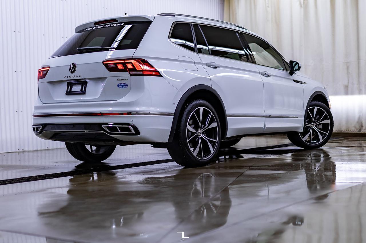 2022 Volkswagen Tiguan 4Motion Highline R-Line Leather Roof Nav Red Deer AB