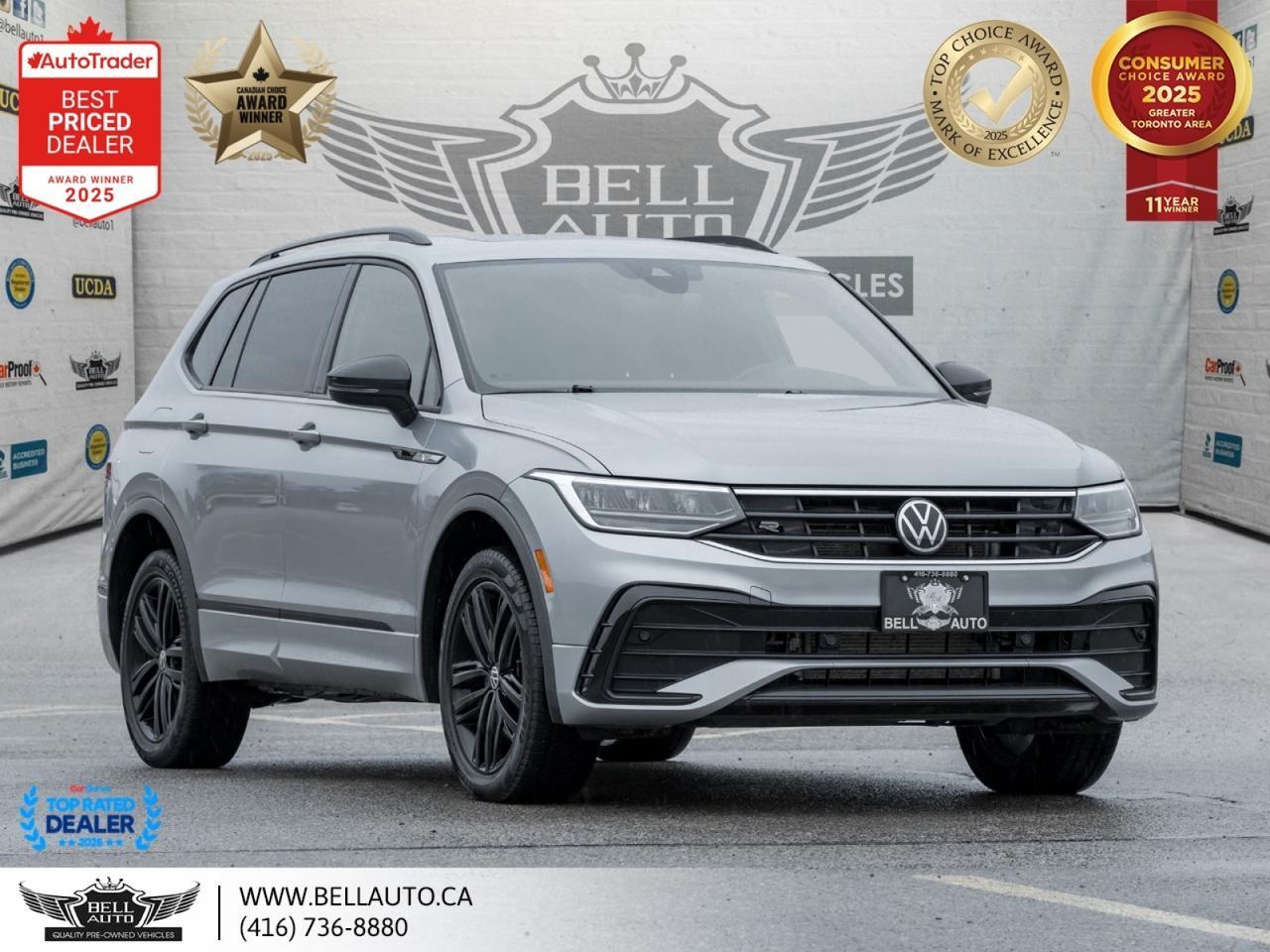 2022 Volkswagen Tiguan Comfort R-Line Black Edition | PANO | B.CAM | PWR&HTD LTHR | NOACCIDENT