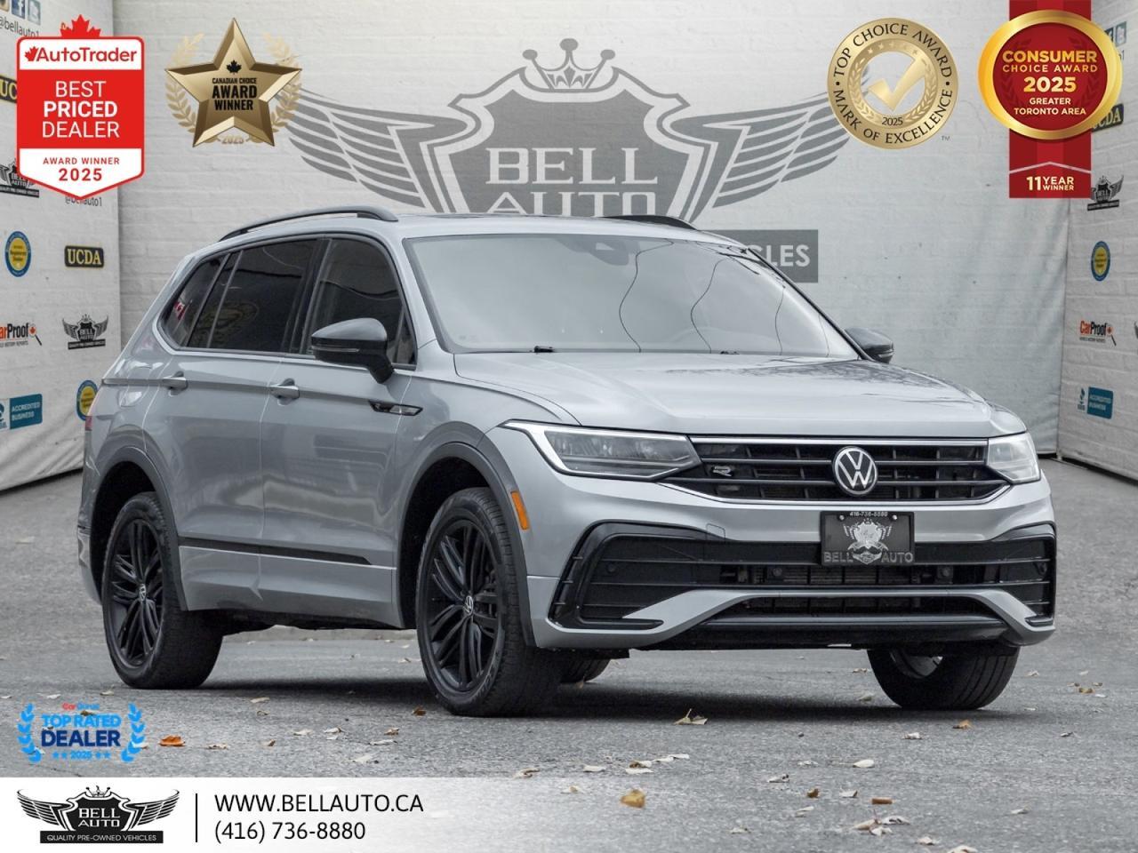 2022 Volkswagen Tiguan Comfort R-Line Black Edition | PANO | B.CAM | PWR&HTD LTHR | NOACCIDENT