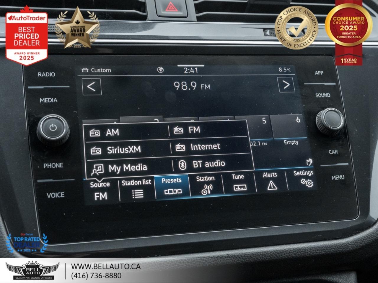 2022 Volkswagen Tiguan Comfort R-Line Black Edition | PANO | B.CAM | PWR&HTD LTHR | NOACCIDENT Toronto ON