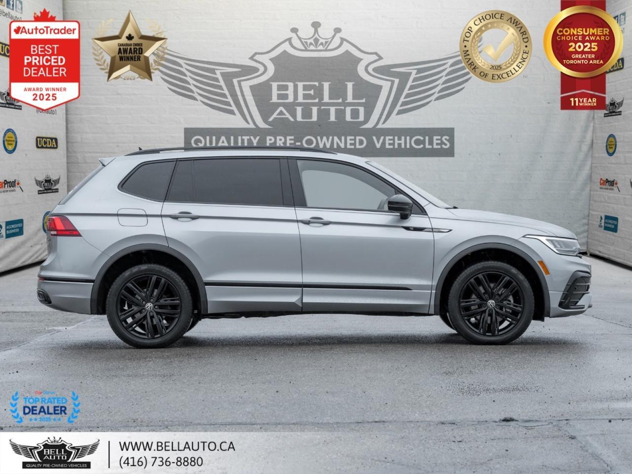 2022 Volkswagen Tiguan Comfort R-Line Black Edition | PANO | B.CAM | PWR&HTD LTHR | NOACCIDENT Toronto ON