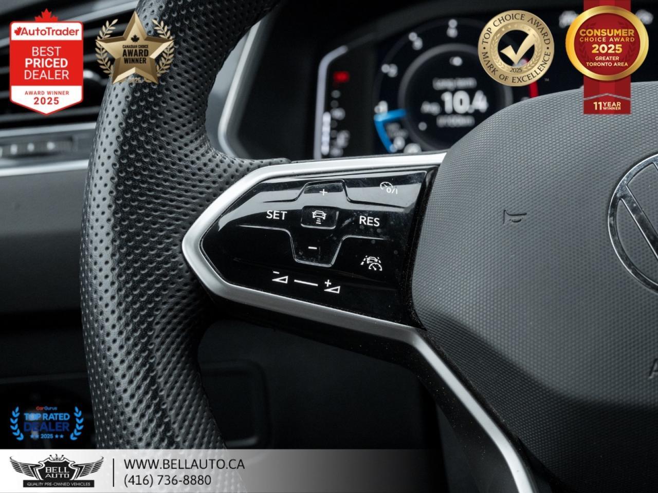 2022 Volkswagen Tiguan Comfort R-Line Black Edition | PANO | B.CAM | PWR&HTD LTHR | NOACCIDENT Toronto ON