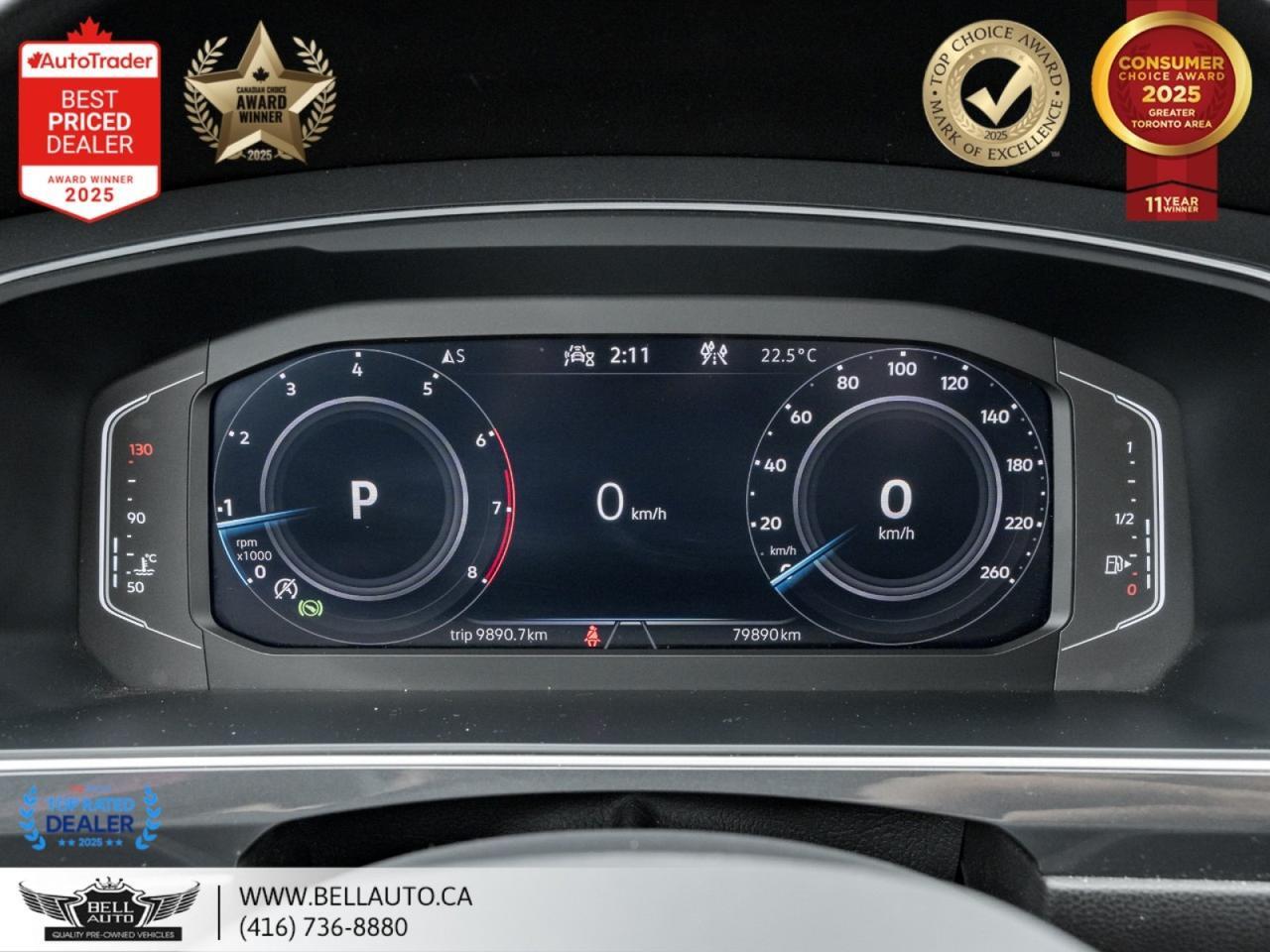 2022 Volkswagen Tiguan Comfort R-Line Black Edition | PANO | B.CAM | PWR&HTD LTHR | NOACCIDENT Toronto ON