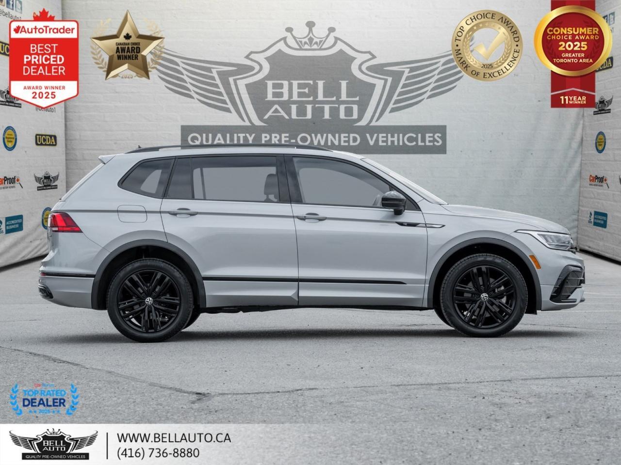 2022 Volkswagen Tiguan Comfort R-Line Black Edition | PANO | B.CAM | PWR&HTD LTHR | NOACCIDENT Toronto ON