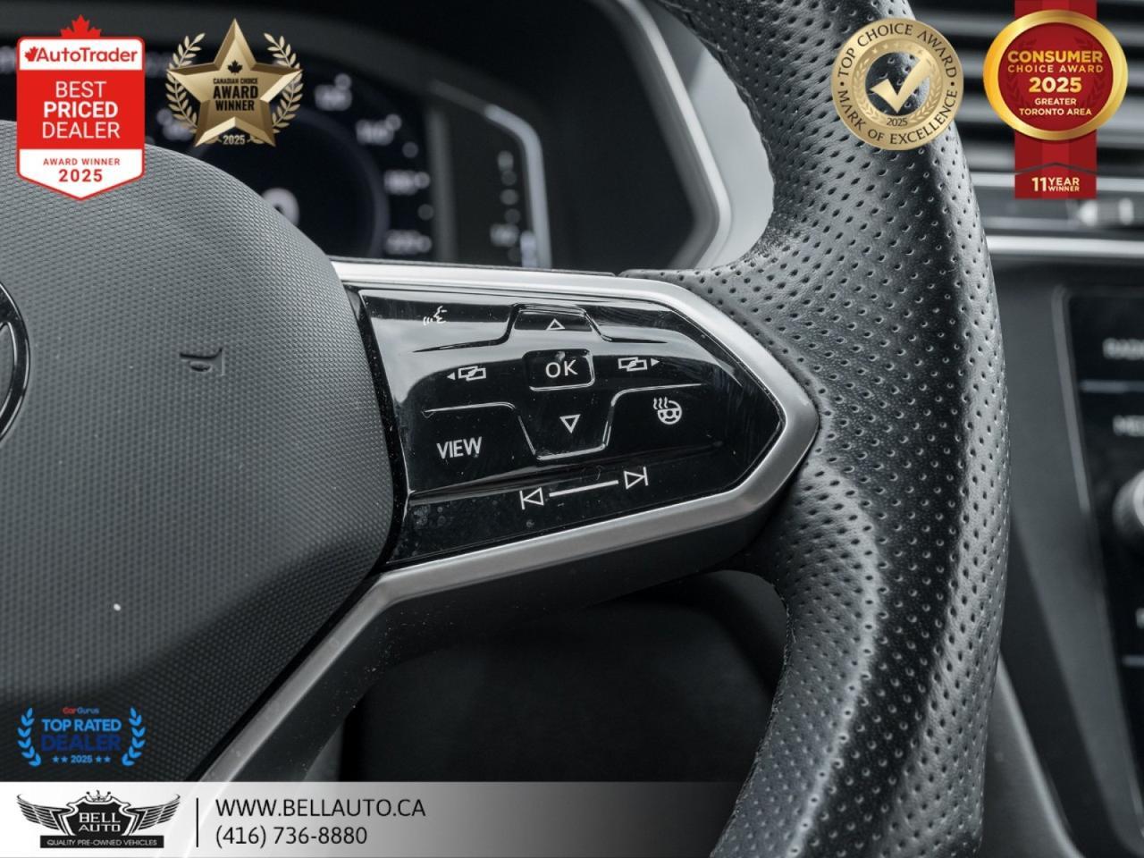 2022 Volkswagen Tiguan Comfort R-Line Black Edition | PANO | B.CAM | PWR&HTD LTHR | NOACCIDENT Toronto ON