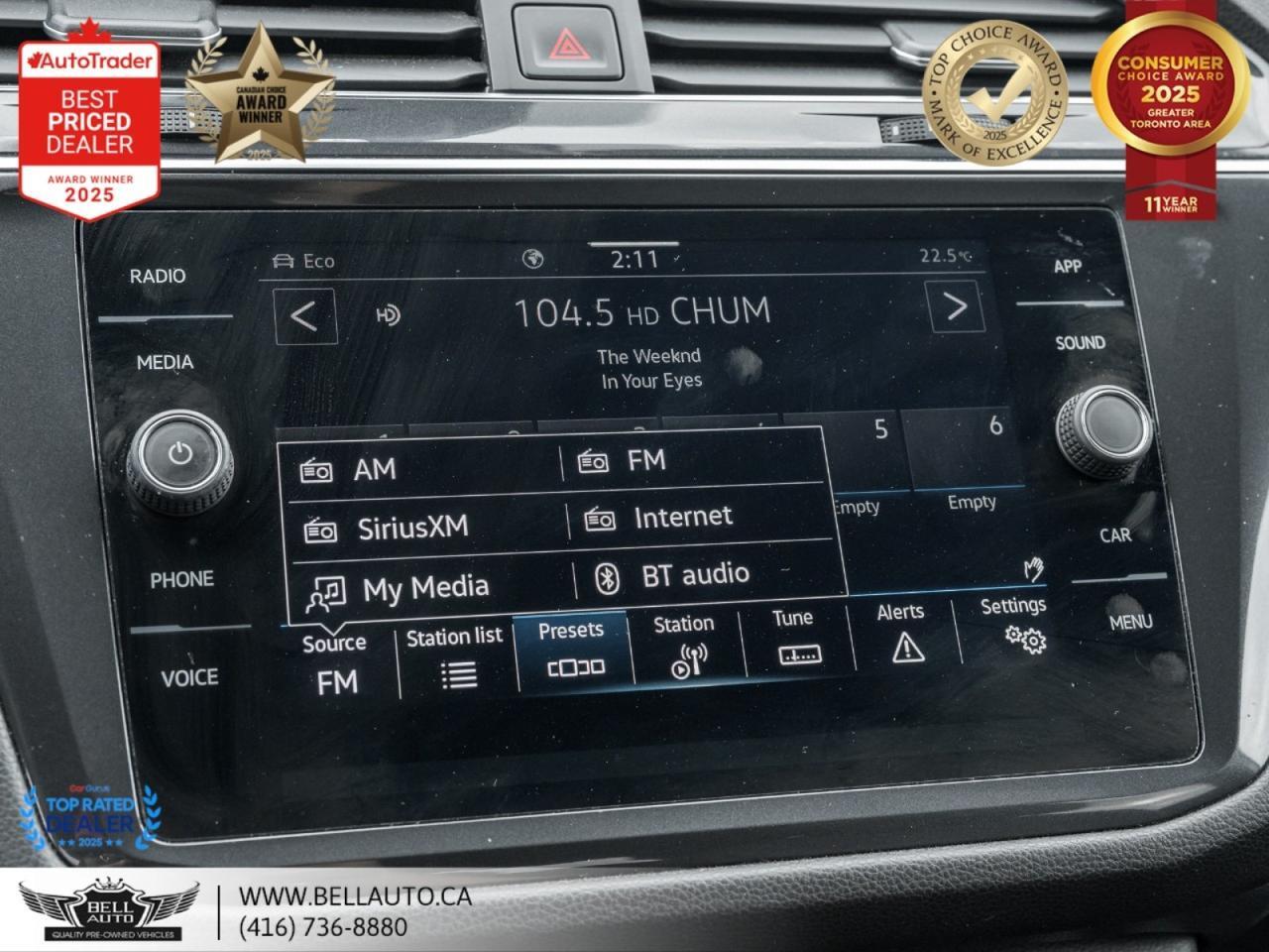 2022 Volkswagen Tiguan Comfort R-Line Black Edition | PANO | B.CAM | PWR&HTD LTHR | NOACCIDENT Toronto ON