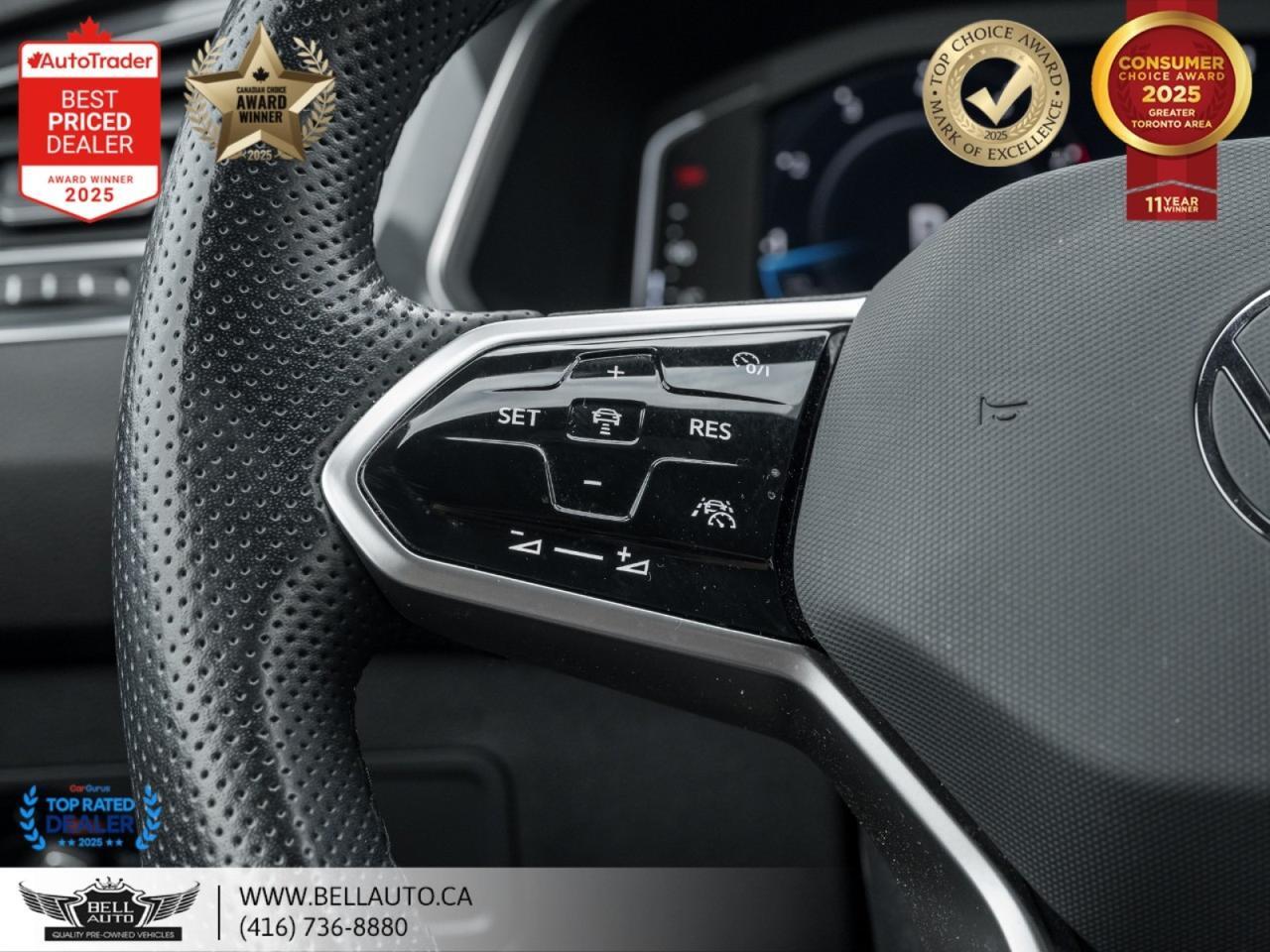 2022 Volkswagen Tiguan Comfort R-Line Black Edition | PANO | B.CAM | PWR&HTD LTHR | NOACCIDENT Toronto ON