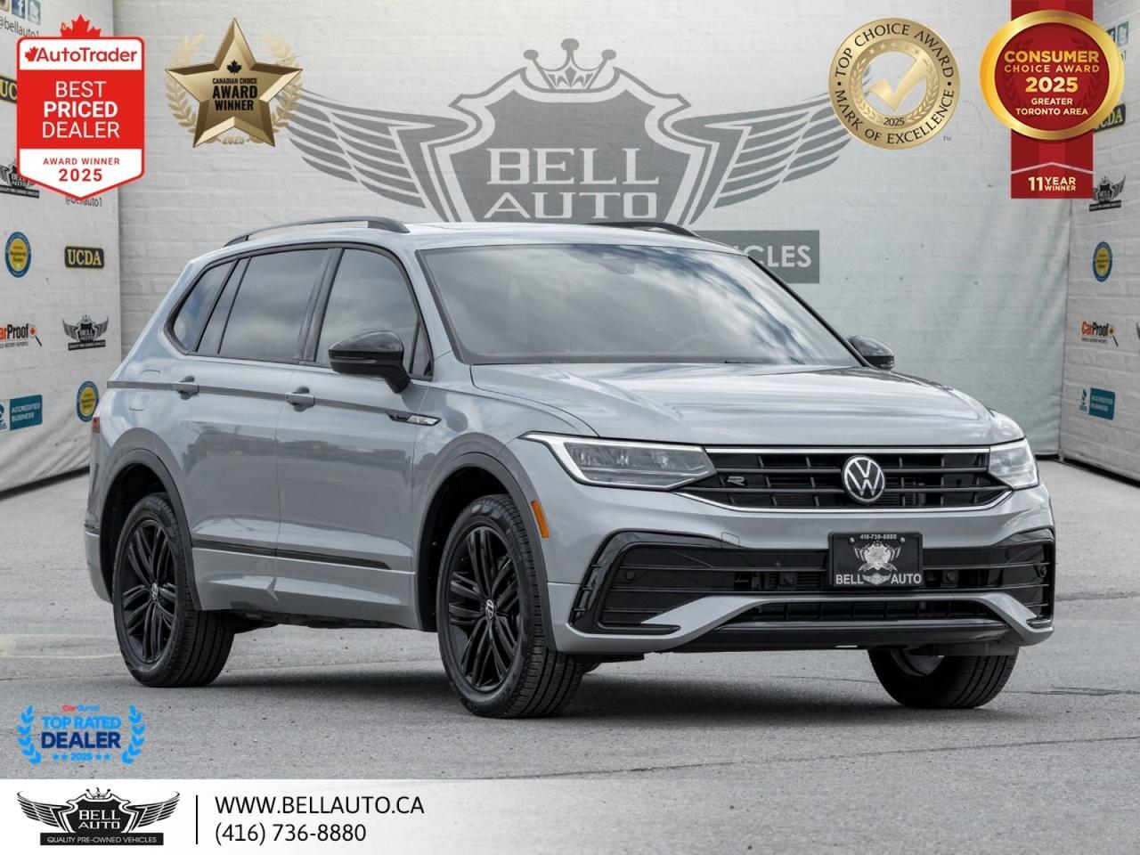 2022 Volkswagen Tiguan Comfort R-Line Black Edition | PANO | B.CAM | PWR&HTD LTHR | NOACCIDENT