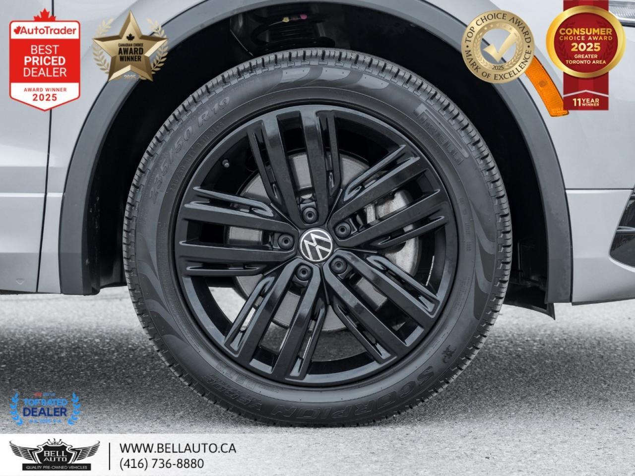 2022 Volkswagen Tiguan Comfort R-Line Black Edition | PANO | B.CAM | PWR&HTD LTHR | NOACCIDENT Toronto ON